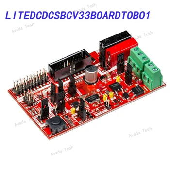 Avada Tech LITEDCDCSBCV33BOARDTOBO1 Прогнозна такса интерфейс TLE9471-3ES може да се използва за използване в автомобил