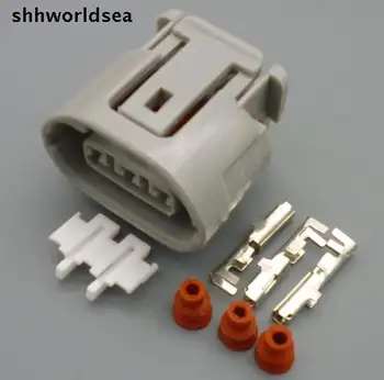 Shhworldsea 50 групи от 3-пинов електрически автомобили жак за ремонт на кабели генератор на променлив ток е подходящ за mitsubishi овалния за теглене кабели за Toyota Suzuki
