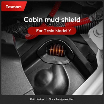 Tesmars за Tesla Model Y, капак от замърсяване от моторни кабина, капак от изтичане на машинното отделение, аксесоари за промяна на интериора
