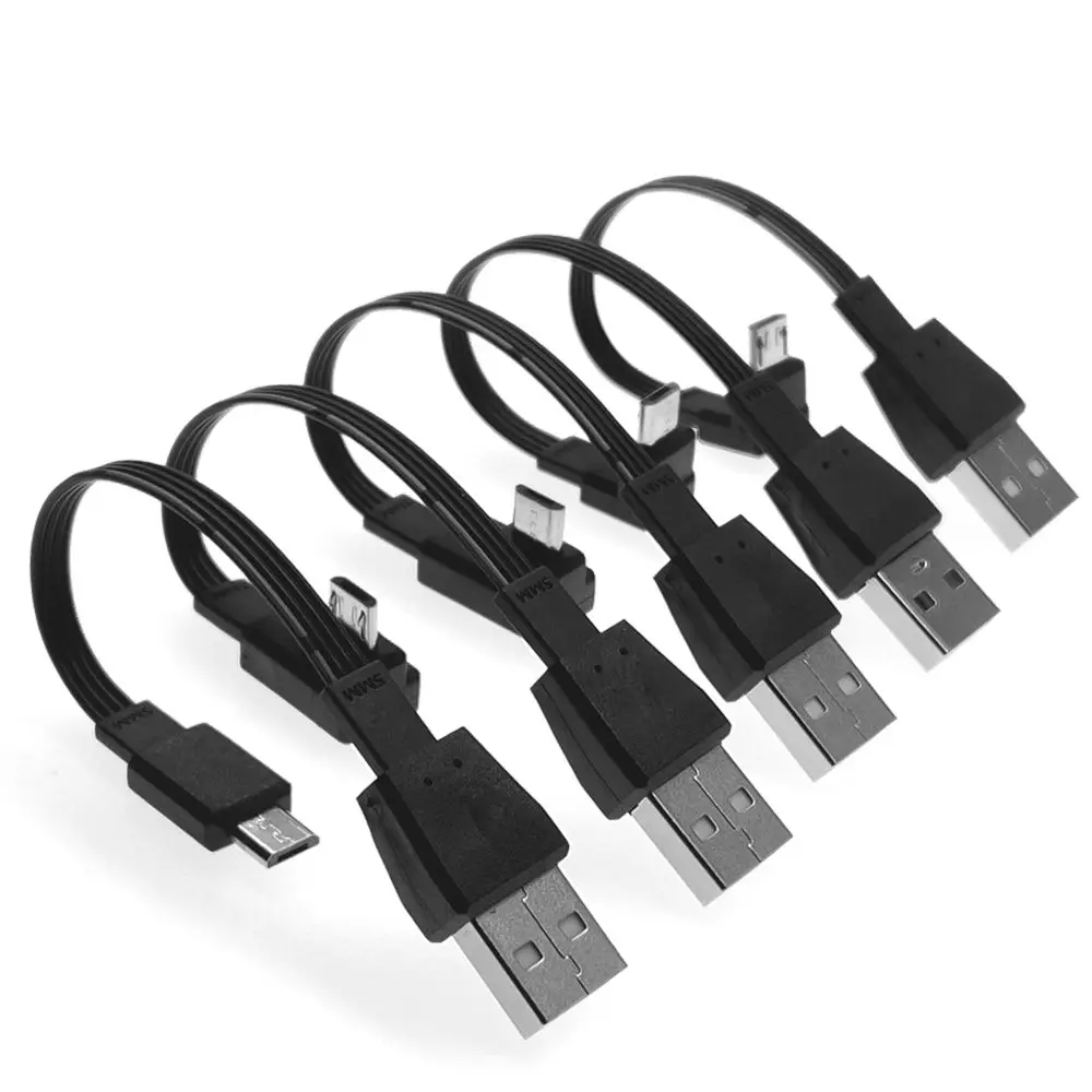 0,1 М 0,2 М Нагоре и Надолу и Връзки и Правоъгълен 90 ° Конектор Micro USB към USB конектора-Кабел за пренос на данни 0,5 м, 1 м, за по-Лесно таблет